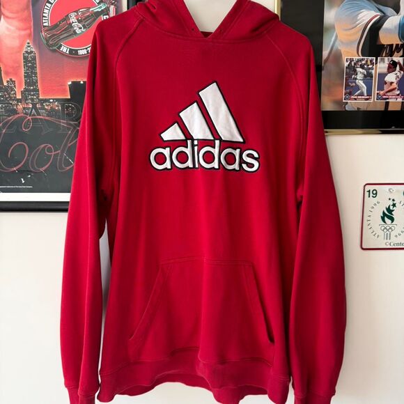 Y2K Adidas Logo Hoodie - Picture 3 of 7